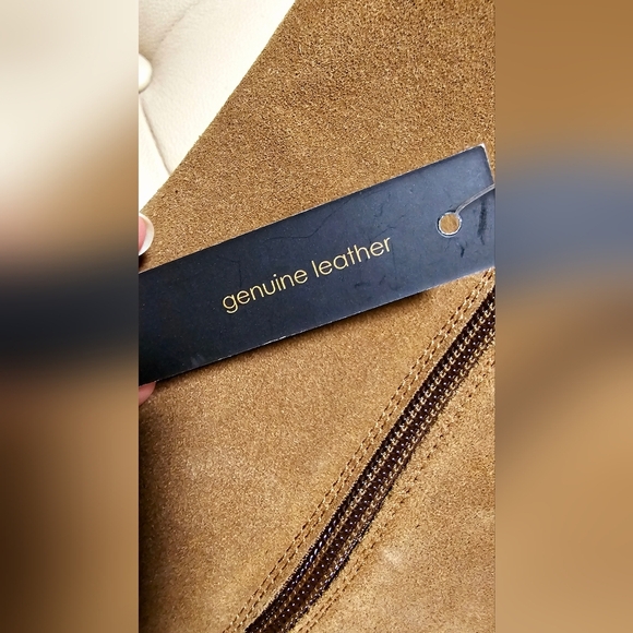 🥳HOST PICK🥳BRONX NEXT-LOW-KOLE dark Tan Brown ZIP ANKLE BOOTS size 10 9.5 - Picture 8 of 11